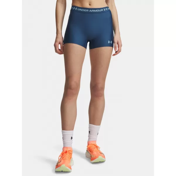 Ženske kratke hlače UNDER ARMOUR HEATGEAR SHORTY 6010725-498 PLAVA 