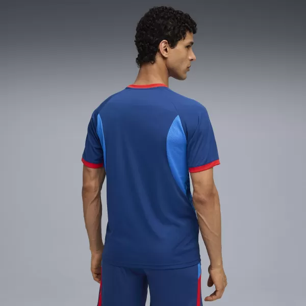  Funkcionalna muška majica PUMA NEYMAR JR PLAYMAKER JERSEY 660314-10 BLAZING BLUE/ PLAMEN PLAVA/PUMA BIJELA/ULTRA 