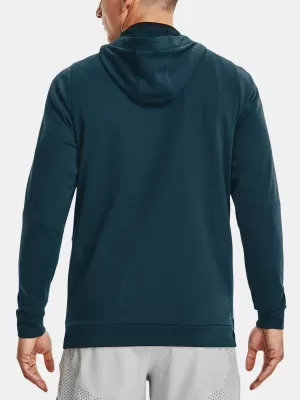Muški sweatshirt UNDER ARMOUR RUSH ALL PURPOSE FZ HD PLAVA