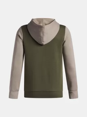 Trenirka za dječake UNDER ARMOUR UA RIVAL FLC CBLCK GRPHC HD 6004994-390 ZELENA