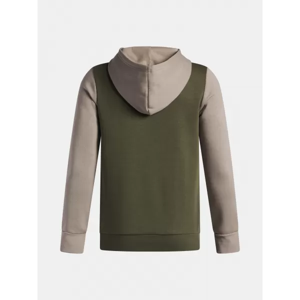  Trenirka za dječake UNDER ARMOUR UA RIVAL FLC CBLCK GRPHC HD 6004994-390 ZELENA 