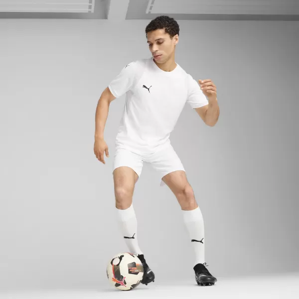  Muške kratke hlače PUMA TEAMCUP SHORTS 706275-04 PUMA BIJELA/PUMA CRNA 