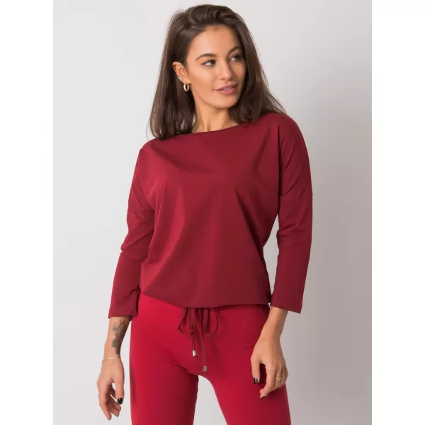  Ženska bluza BASIC FEEL GOOD RV-BZ-4691.43P TAMNOCRVENA 
