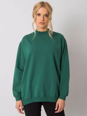 Ženski sweatshirt BASIC FEEL GOOD RV-BL-5185.90P TAMNO ZELENA