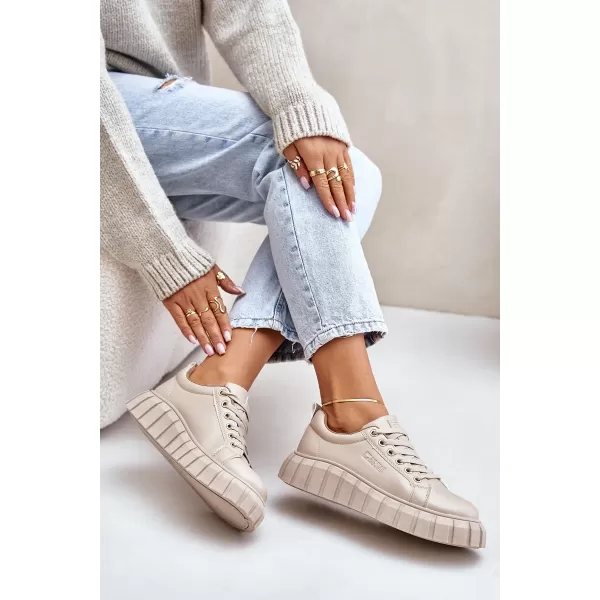  Ženske cipele BIG STAR MM274618 BEŽ Big Star Shoes 