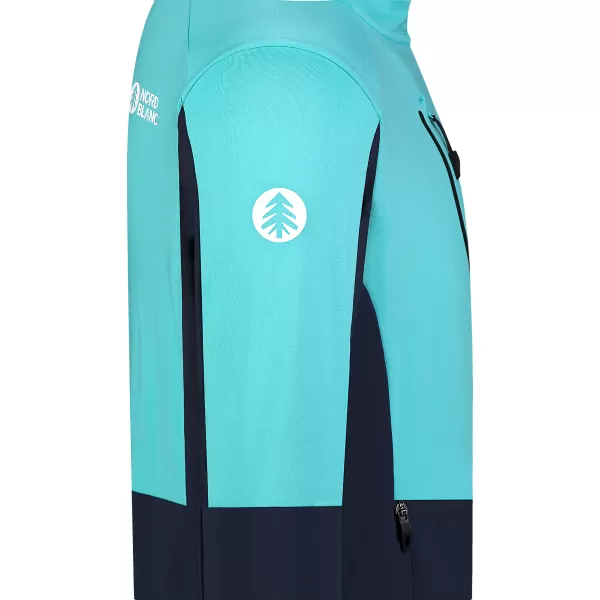  Muški powerfleece duks NORDBLANC GROAN NBWFM8282 SVIJETLOPLAVA 