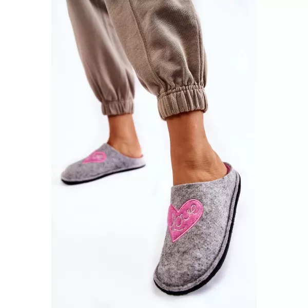  Ženske papuče BIG STAR KK276020 SIVA/ROZA Big Star Shoes 