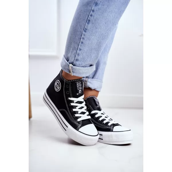  Ženske tenisice BIG STAR GG274012 BLACK Big Star Shoes 
