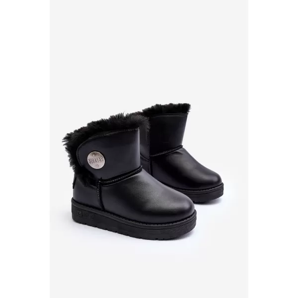  Dječje čizme za snijeg BIG STAR MM374082 BLACK Big Star Shoes 