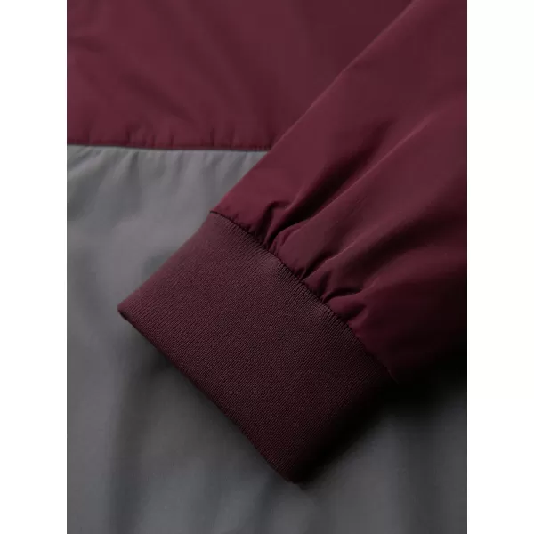 Muška jakna OMBRE OM-JANP-0242 BORDO-SIVA 