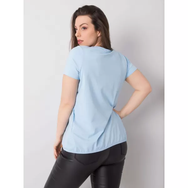  Ženska majica kratkih rukava BASIC FEEL GOOD RV-TS-6320.85P SVIJETLOPLAVA 
