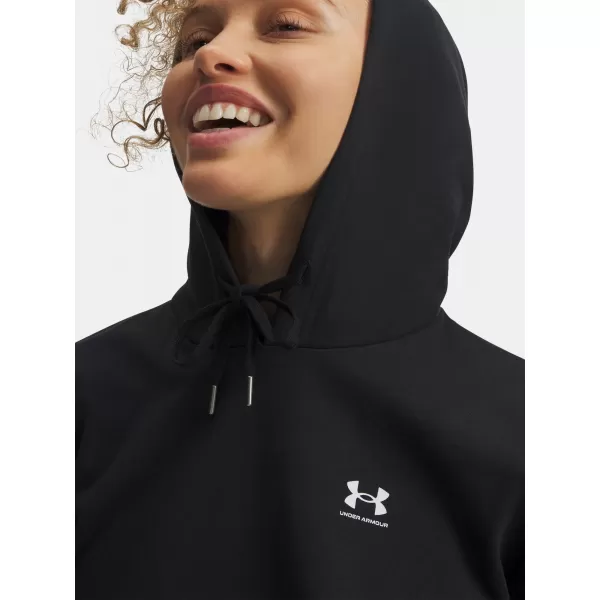  Ženska majica s kapuljačom SPORT TERRY HOODIE 6011015-001 BLACK Under Armour 