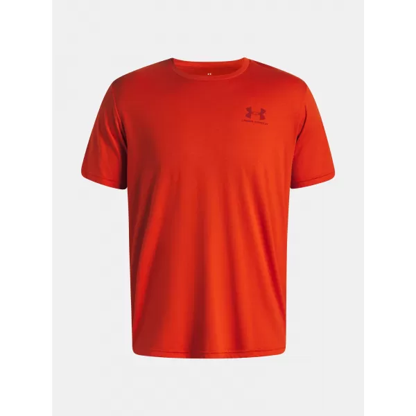  Muška majica kratkih rukava UNDER ARMOUR UA M SPORTSTYLE LC SS 1326799-842 NARANČASTA 