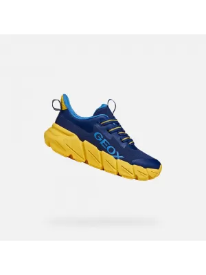 Tenisice za dječake GEOX FLEXYPER FAST J46N1A0149JC0657 TAMNOPLAVA