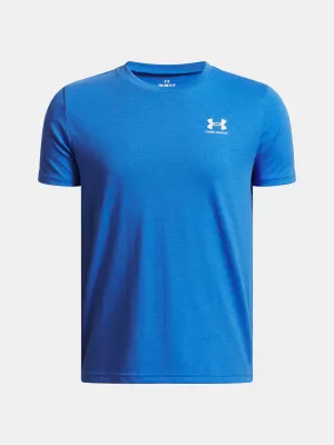 Majica za dječake UNDER ARMOUR UA B SPORTSTYLE LC SS 1389962-402 PLAVA