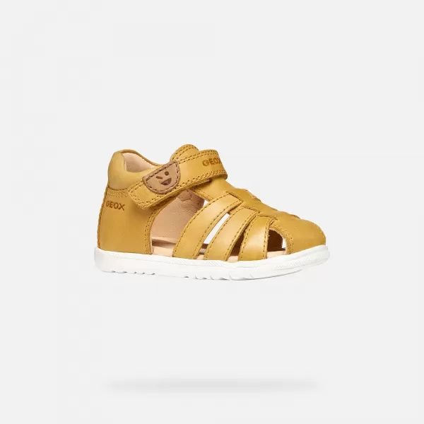  Prvi koraci dječaka GEOX SANDAL MACCHIA B254VA000CLC2003 JANTAR 