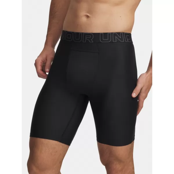  Muške bokserice UNDER ARMOUR PERFORMANCE POUCH - SOLID 9IN - 2 6012561-001 CRNA 