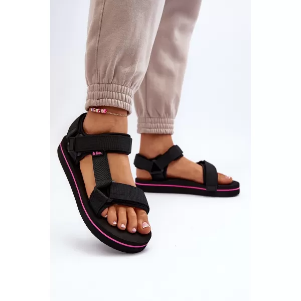  Ženske sandale LEE COOPER LCW-24-05-2751L CRNA 