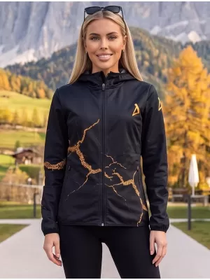 Ženska vrhunska softshell jakna ALTISPORT VOJ/ALW129JACK01 CRNA
