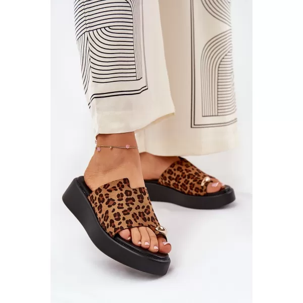  Ženske sandale BOTO SAQESSE 36267 LEOPARD 