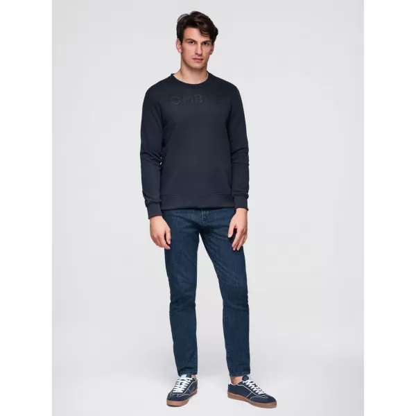 Muški sweatshirt OMBRE B1711 TAMNOPLAVA 