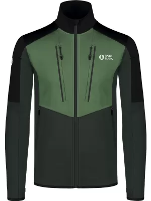 Muški powerfleece duks NORDBLANC GROAN NBWFM8282 TAMNO ZELENA