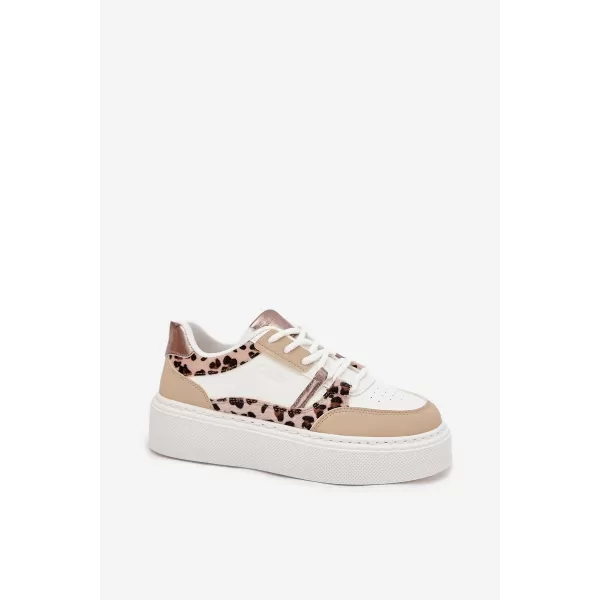  Ženske tenisice BIG STAR SS274357 WHITE/BEIGE Big Star Shoes 