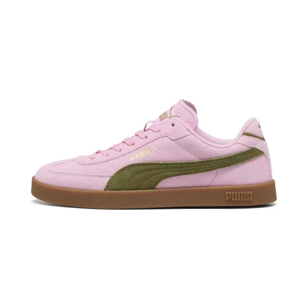  Čizme PUMA CLUB II ERA SUEDE 400717_31 ROZA SHIMMER/MASLINASTO ZELENA 
