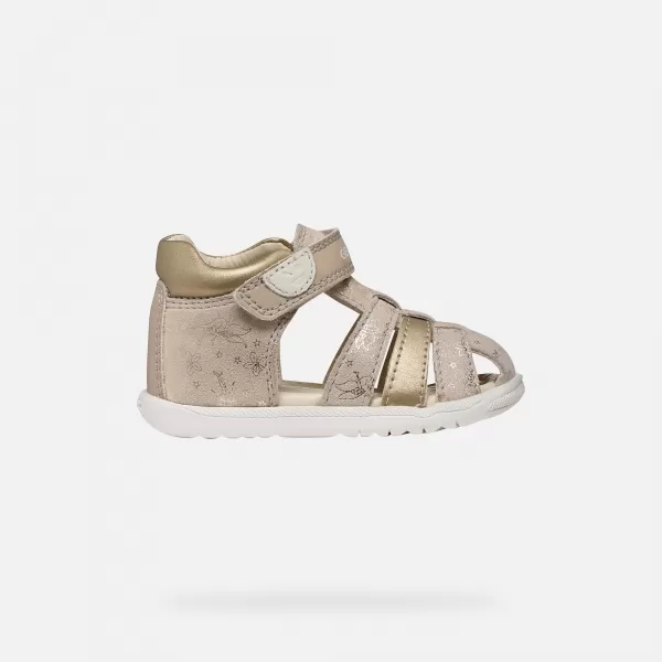  Prvi koraci djevojaka GEOX SANDAL MACCHIA B254WB007NFC8560 BEŽ 