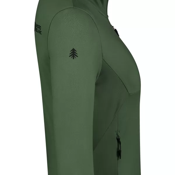 Ženska powerfleece majica NORDBLANC SEDGE NBWFL8291 ZELENA 