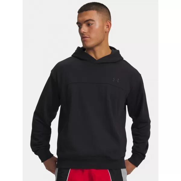  Muški sweatshirt UNDER ARMOUR RIVAL LW HOODIE 6012335-001 CRNA 