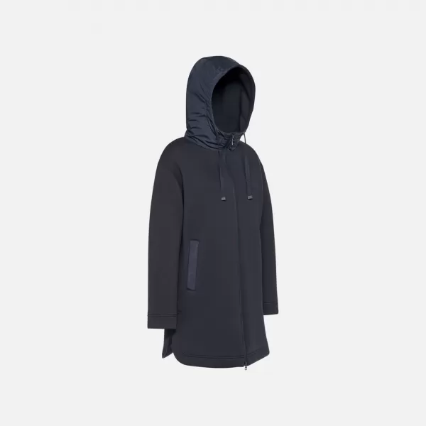  Ženska parka GEOX SWEATER G012426 TAMNOPLAVA 