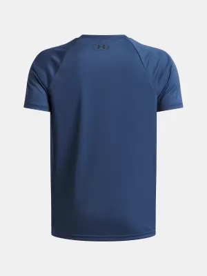 Majica za dječake UNDER ARMOUR UA TECH BIG LOGO SS 1363283-498 PLAVA