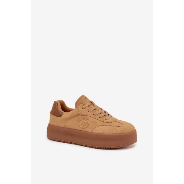  Ženske tenisice BIG STAR SS274762 BROWN/BEIGE Big Star Shoes 