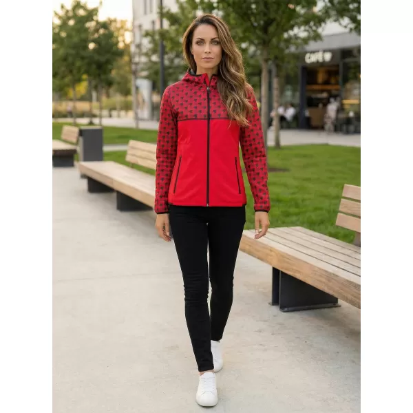  Ženska vrhunska softshell jakna ALTISPORT VOJ/ALW048JACK01 CRVENA 