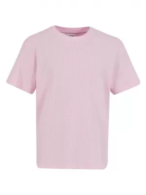 Dječja majica URBAN CLASSICS UCK6676 NJEŽNO RUŽIČASTA