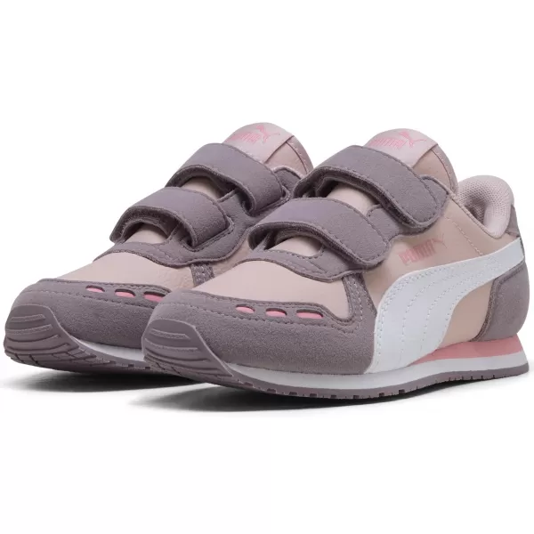 Dječje cipele PUMA CABANA RACER SL 20 V PS 383730-22 LJUBIČASTA MAGLICA/BIJELA/PEKMEZ OD ŠLJIVA 