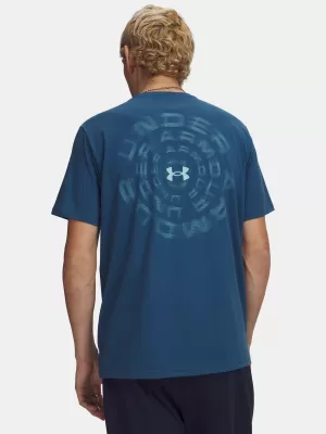 Muška majica kratkih rukava UNDER ARMOUR M BLUR WM SS 6009248-498 PLAVA