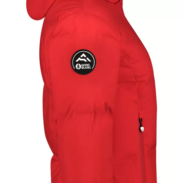  Ženska zimska jakna NORDBLANC SOAR NBWJL8069 CRVENA 