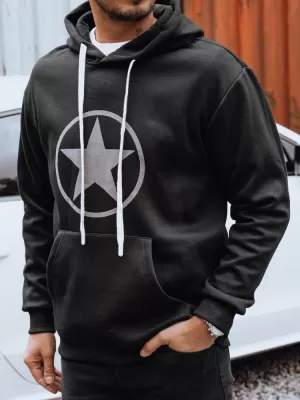 Muški sweatshirt DSTREET BX5932 CRNA