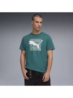 Muška majica kratkih rukava PUMA GRAPHIC TEE 691775_41 SMARAGDNI LED