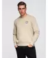 Muški sweatshirt OMBRE B1713 BEŽ