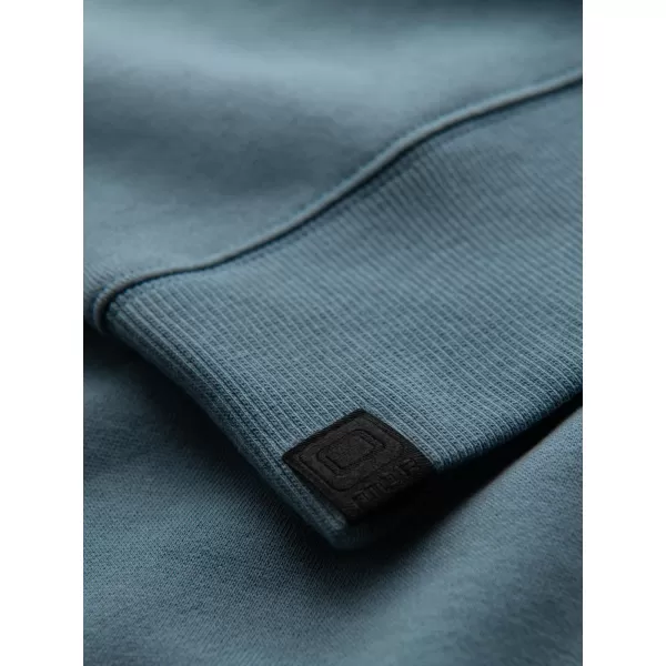  Muški sweatshirt OMBRE OM-SSNZ-0200 IZBIJELJENI TIRKIZ 