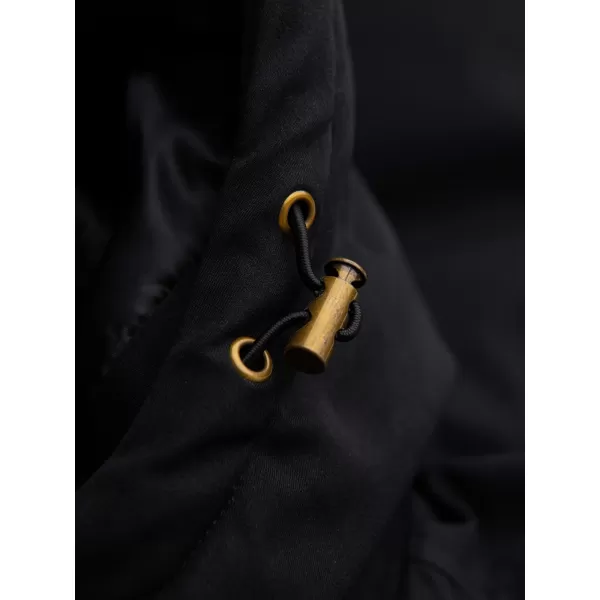  Muška parka OMBRE OM-JAPJ-0287 CRNA 