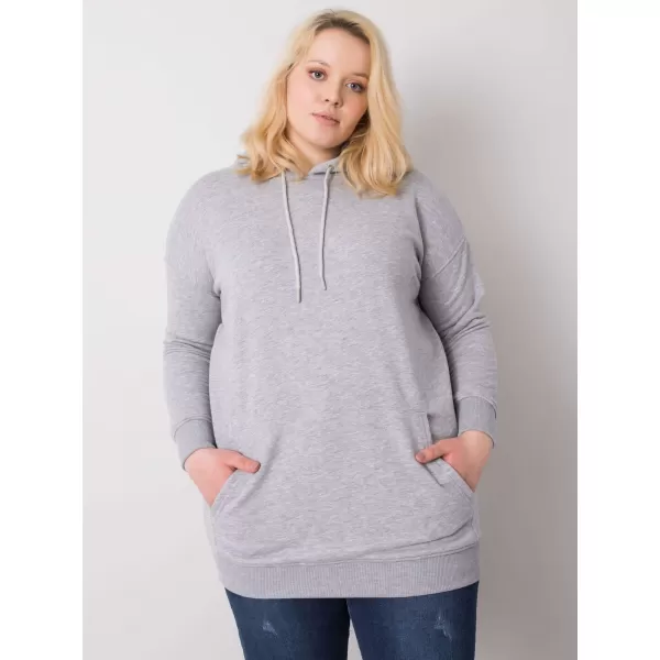  Ženski sweatshirt BASIC FEEL GOOD RV-BL-6338.19X SIVA 
