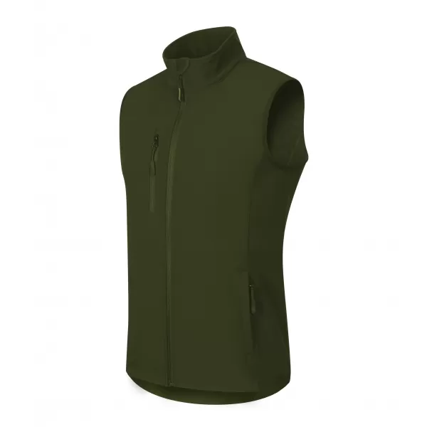  Muški softshell prsluk ALTISPORT NoPrint NP/ALM865 VOJNOG 
