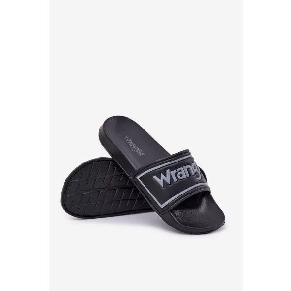  Muške papuče WRANGLER AVERELL 20251042.25Y CRNA 