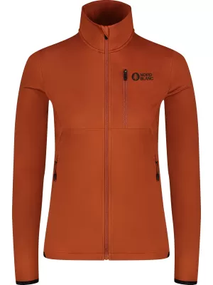 Ženska powerfleece majica NORDBLANC SEDGE NBWFL8291 SMEĐA