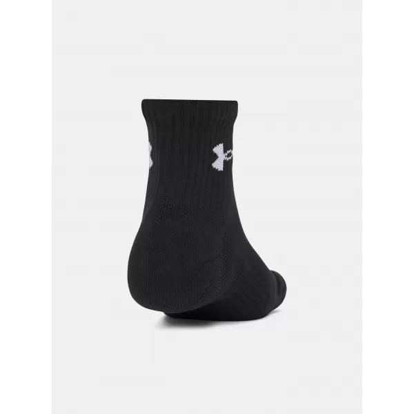  Čarape UNDER ARMOUR PERFORMANCE COTTON 3P QTR 6009686-008 CRNA 