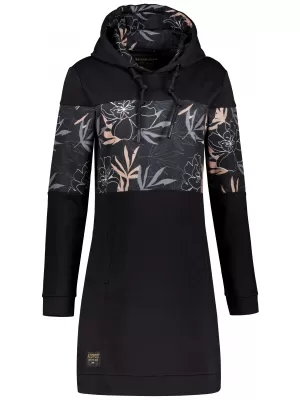 Ženski sweatshirt ALTISPORT HETHER CRNA